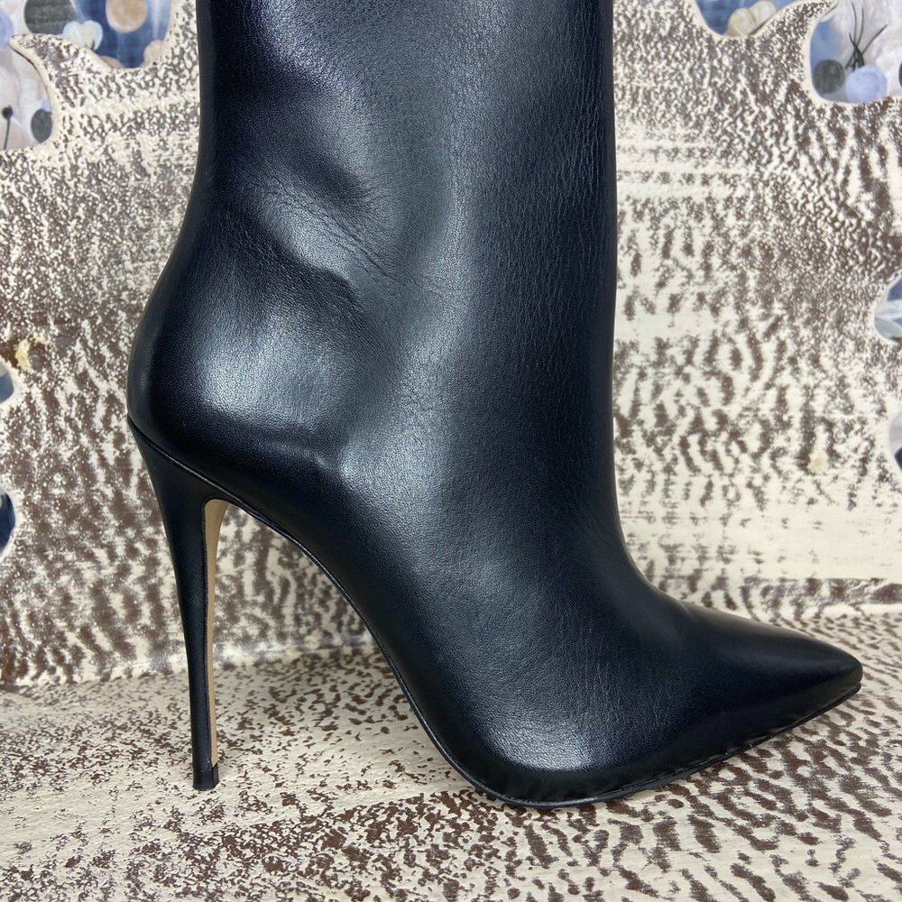 Aldo Black Heeled Boots